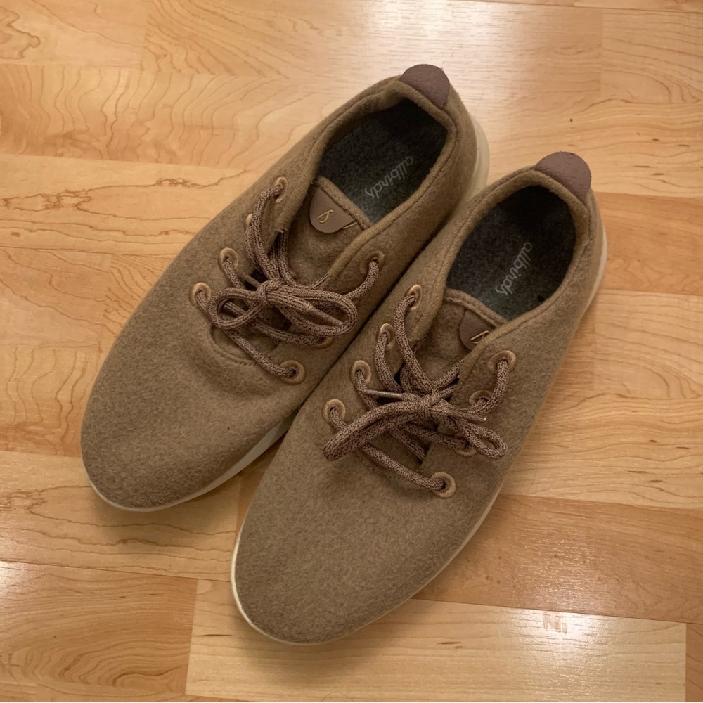 Allbirds Men's Brown Tree Runners Wool Shoes